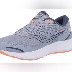 Saucony Women's Blue and Pink Athletic Shoes